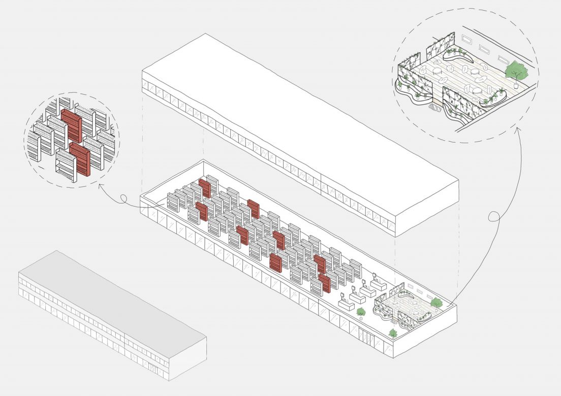 The new grocery shop