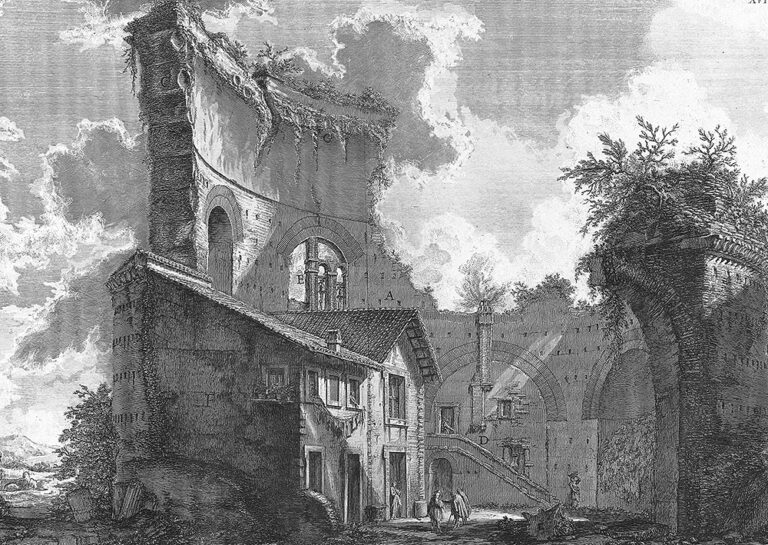 engraving is by Giovanni Battista Piranesi.