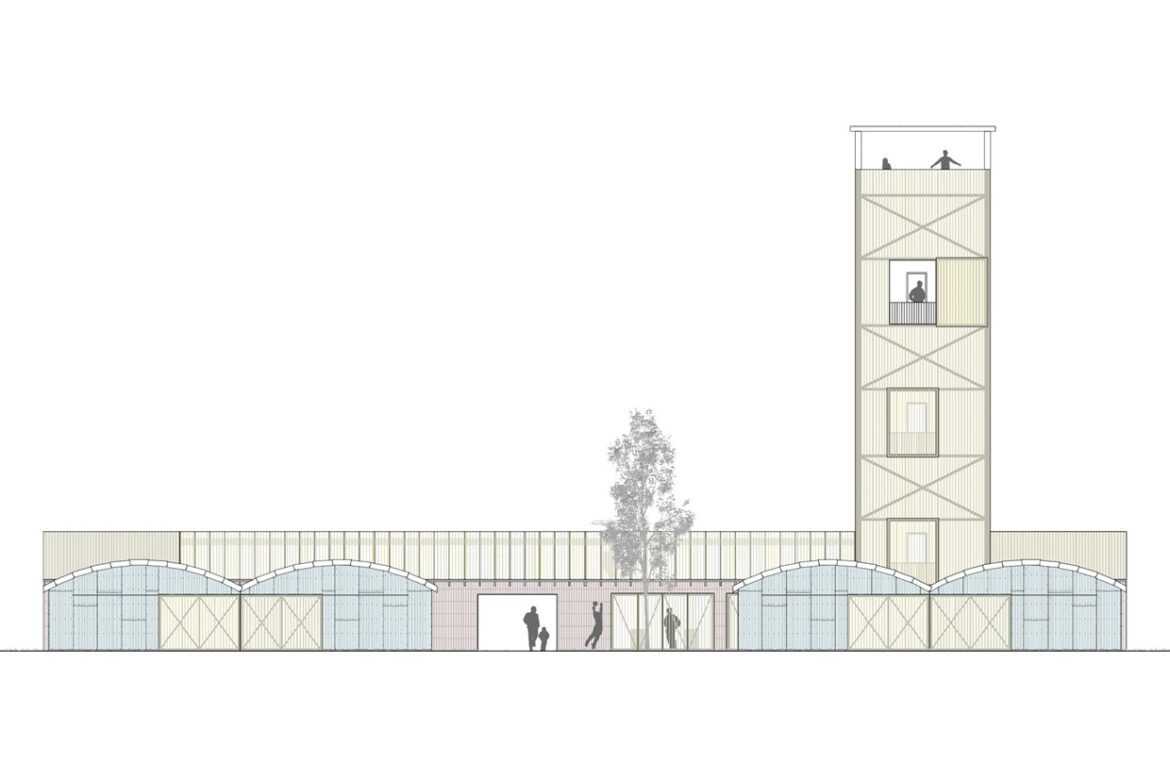 Society – Society centre made from decayed houses