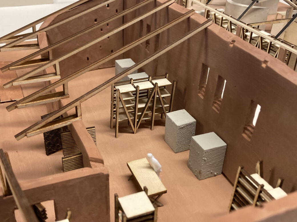 Ovnshuset – brenning med el. og gass