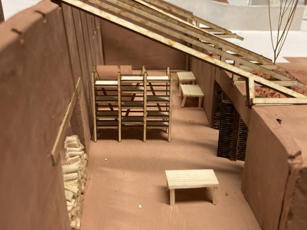 Ovnshuset – brenning med ved