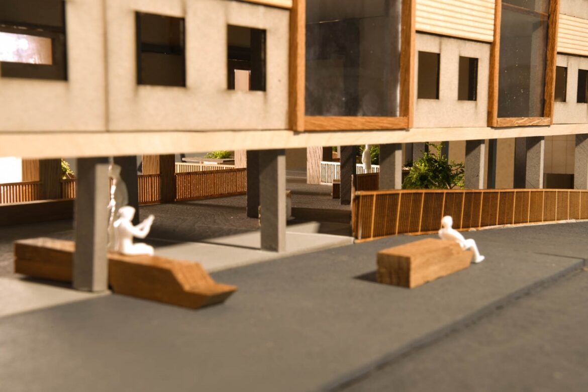 Entrance from Markeveien