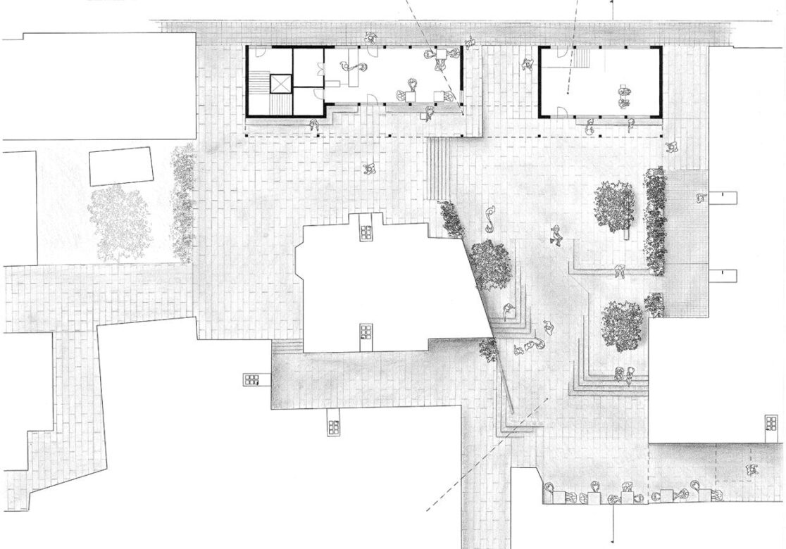 The Backyard. Plan drawing