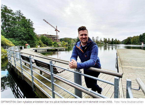 Artikkel om Adrian Højfeldt sitt diplomprosjekt