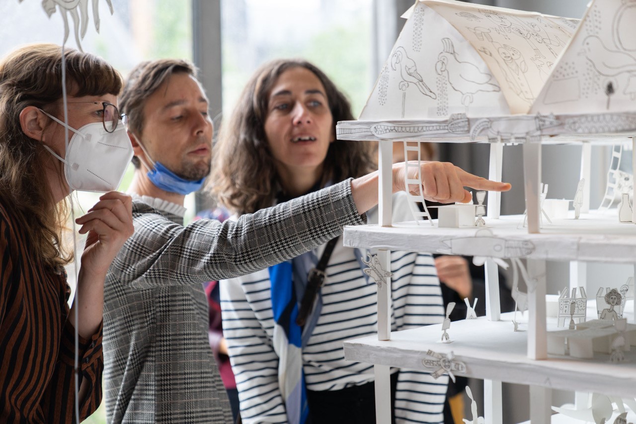 Opening of exhibition KUNSTHAUS KALK in Kolumba, Köln