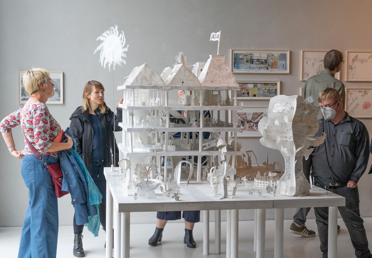 Opening of exhibition KUNSTHAUS KALK in Kolumba, Köln