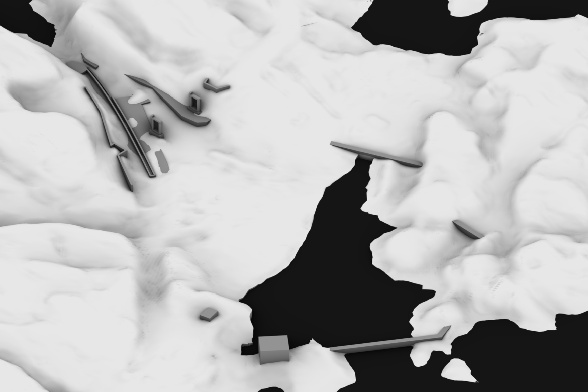 (ruins of) the hydropower plant