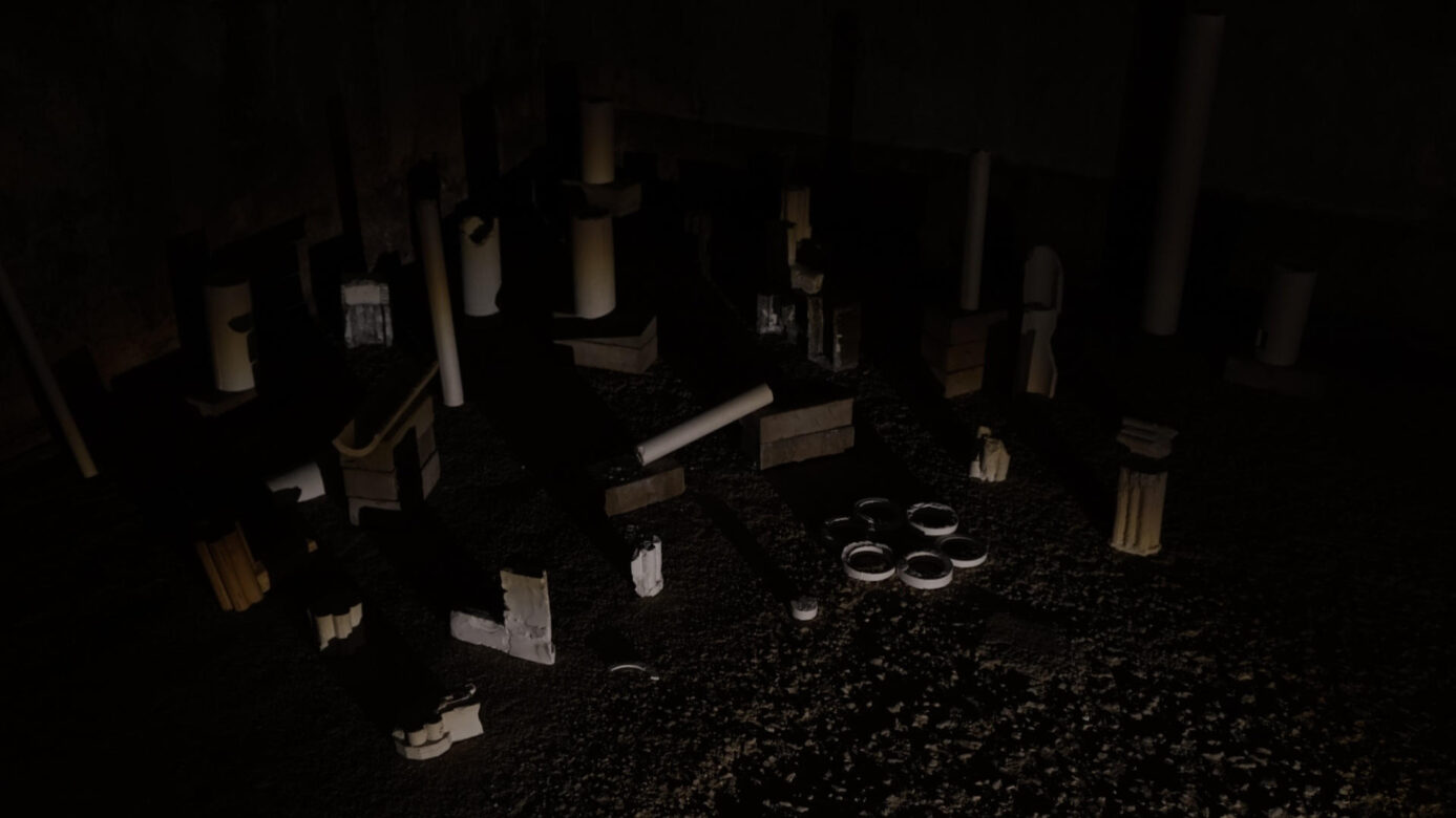 Gipsmodeller utstilling