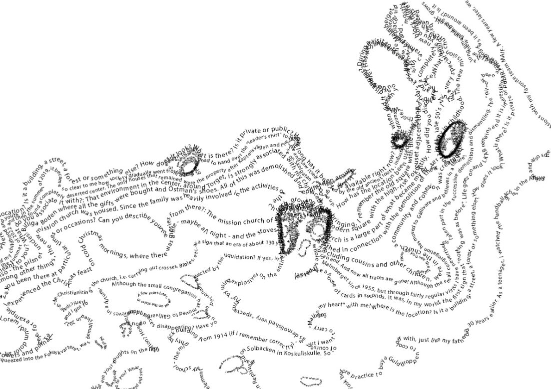 Reading the landscape through the voices of Malmberget