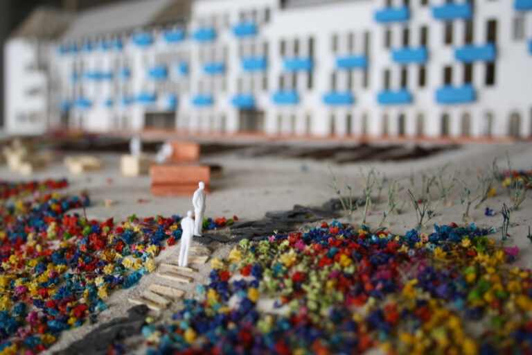 Conversation in the garden