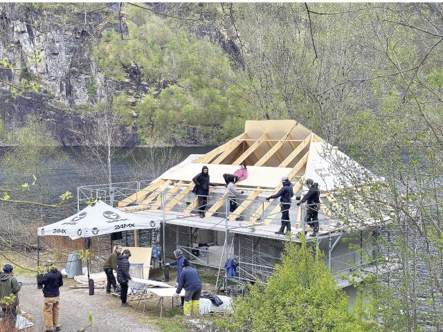 BAS byggjer hytte på Bolstad