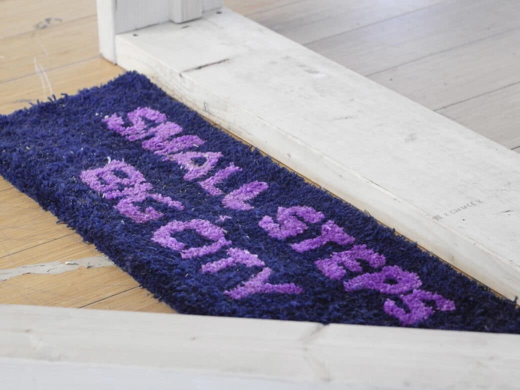 exhibition - (doormat) title Diploma